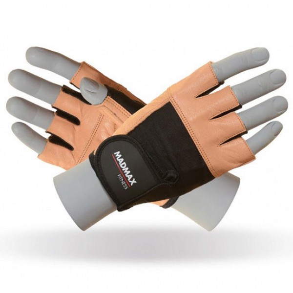 MadMax Gloves Fitness (Brown/Black)