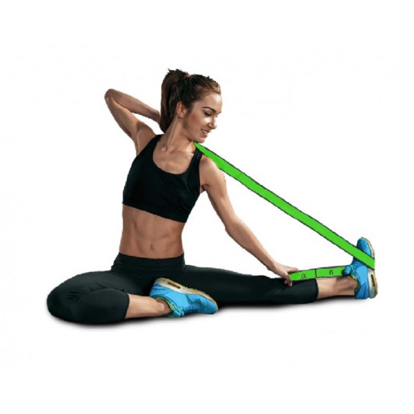 Mambo Max Fabric Elastic Band (113cm) - 10kg, Medium (Green)