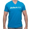 BioTechUSA Men's T-shirt FLEX (Tropical Blue)