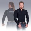 MadMax Technowear Compression Long Sleeve Top with Zipper - Μακρυμάνικη Μπλούζα Συμπίεσης με Φερμουάρ (Black/Green)