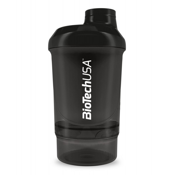 BioTechUSA Shaker Wave+ Nano 300ml (Black)