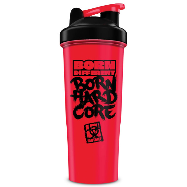 Mutant Shaker Born Different Born Hardcore 1000ml (Red)