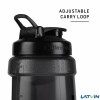 Blender Bottle Water Jug Hydration Koda 2200ml (Black)