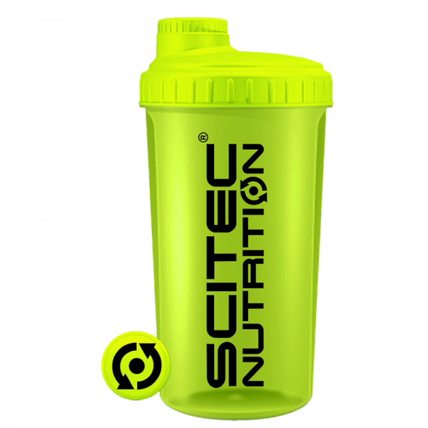 Scitec Nutrition Shaker 700ml (Neon Yellow)