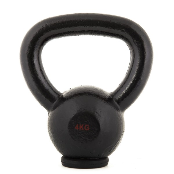 Amila Kettlebell Cast Iron with Rubber Base (4kg)