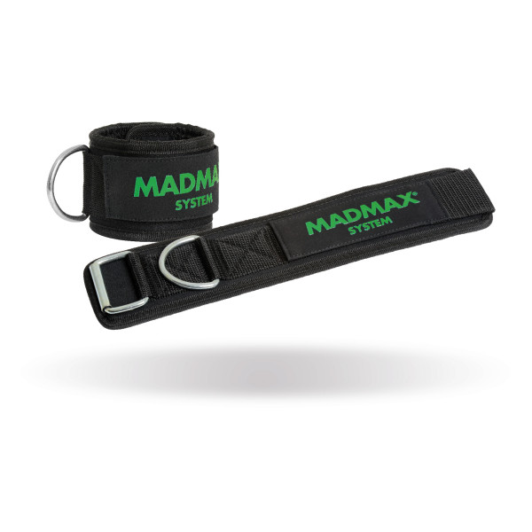 MadMax Wrist/Ankle Cuff - Δέστρα Καρπού/Αστραγάλου (1τμχ) (Black/Green)