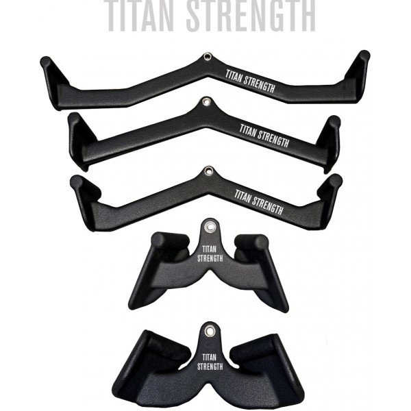 Titan Strength MaxGrip Pulldown Handles - Λαβές MaxGrip (5 τμχ)