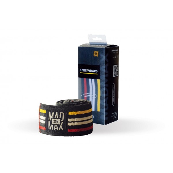 MadMax Knee Wraps - Επίδεσμοι Γονάτων (2τμχ) (Multicolour)