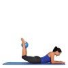 Mambo Max Gym Mat 15mm Xtra Comfort (180cm x 60cm) (Blue)