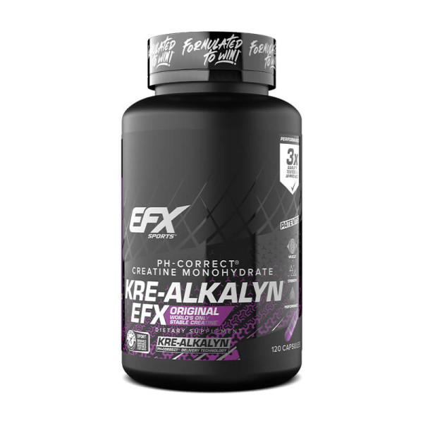 EFX Sports Creatine Kre-Alkalyn (120 caps)