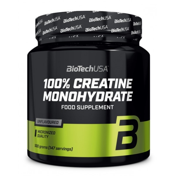 BioTechUSA 100% Creatine Monohydrate (500g)