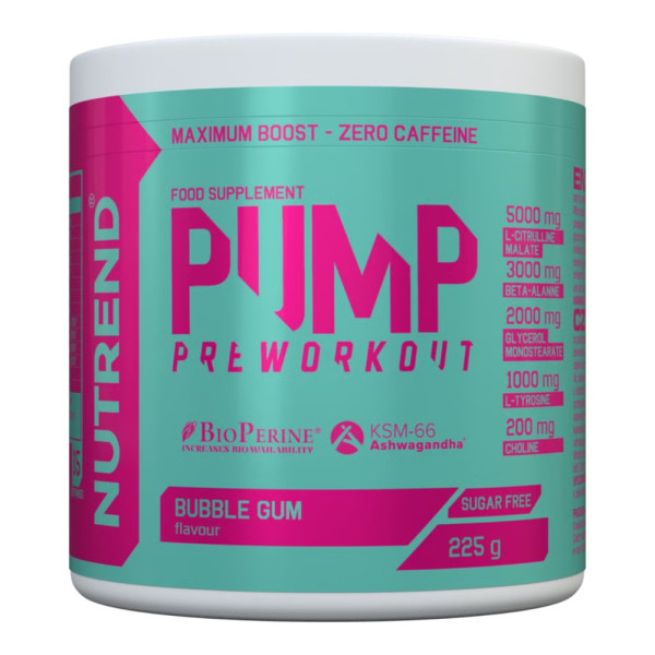 Nutrend Pump Pre-Workout (225g)