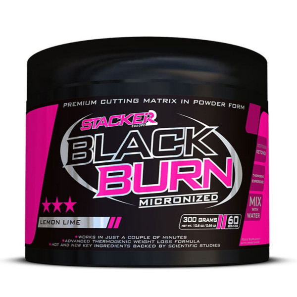 Stacker2 Black Burn Micronized (300g)