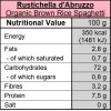 Rustichella d'Abruzzo Organic Pasta Brown Rice Spaghetti - Σπαγγέτι Καφέ Ρυζιού (250g)