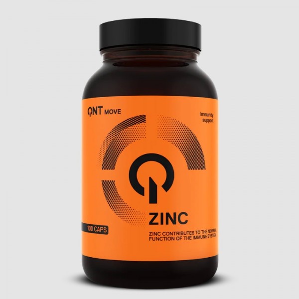 QNT Zinc (Bisglycinate) - Ψευδάργυρος (100 caps)