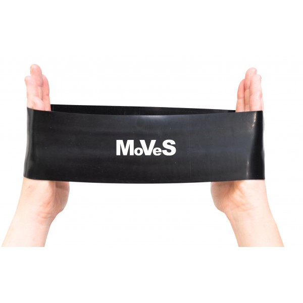 MoVeS Wide Loop (7.5cm x 30cm) - Special Heavy (Black)