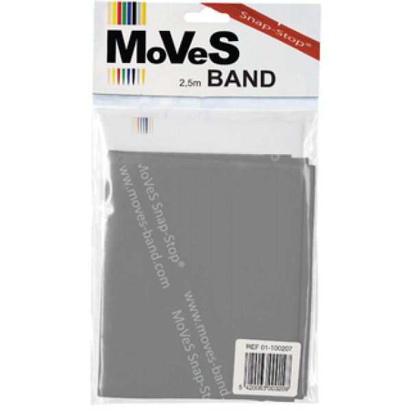 MoVeS Band (2.5m) - Super Heavy (Silver)