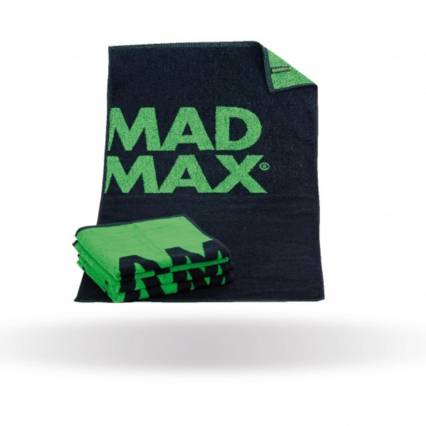 MadMax Gym Towel - Πετσέτα (100cm x 50cm) (Green/Black)
