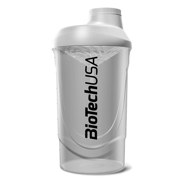 BioTechUSA Shaker Wave 600ml (White)