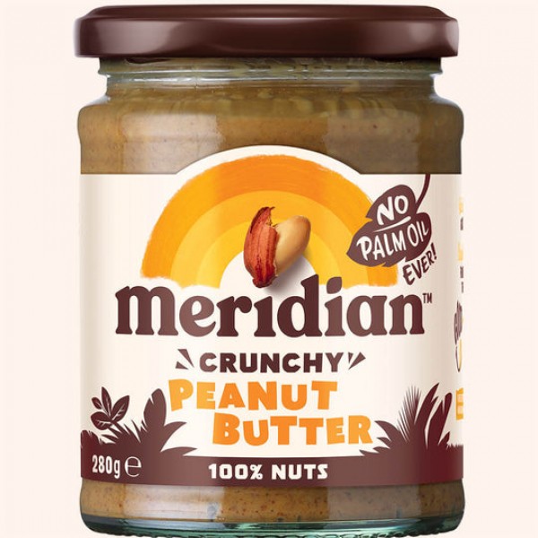 Meridian Foods Peanut Butter Crunchy (280g)
