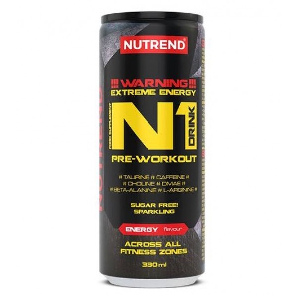 Nutrend N1 Carbonated Energy Drink (330ml)