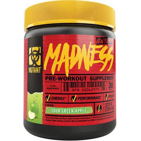 Mutant Pre-Workout Madness (225g)