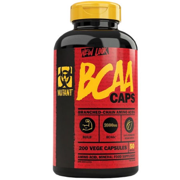 Mutant BCAA 2:1:1 (200 veg caps)