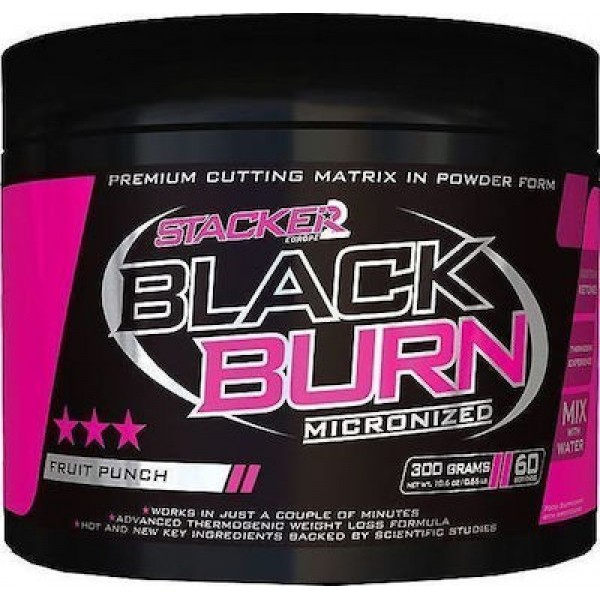Stacker2 Black Burn Micronized (300g)