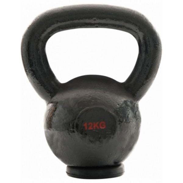 Amila Kettlebell Cast Iron with Rubber Base (12kg)