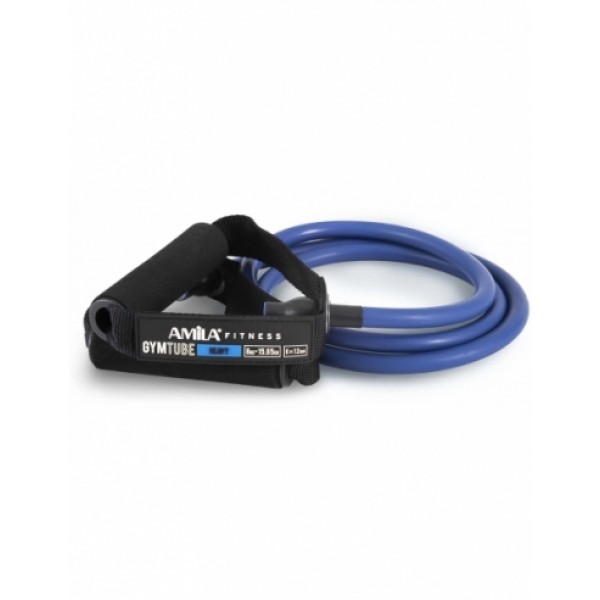 Amila GymTube με λαβές (140cm) - Heavy (Blue)