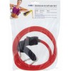 Amila GymTube με Clip (140cm) - Medium (Red)