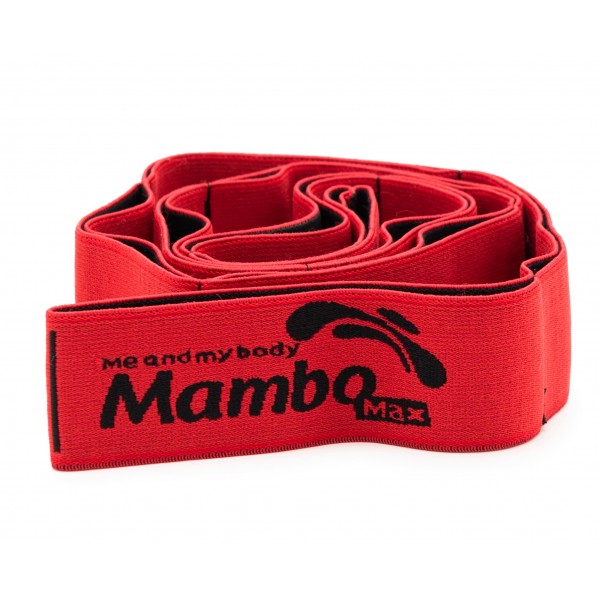 Mambo Max Fabric Elastic Band (113cm) - 7kg, Light (Red)