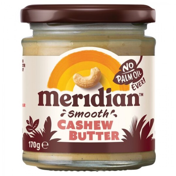 Meridian Foods Cashew Butter Crunchy (170g)