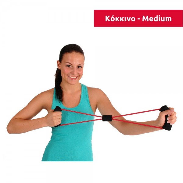 MoVeS MSD 8-Ring με λαβές - Medium (Red)