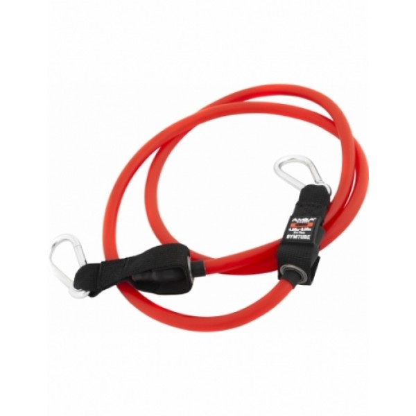 Amila GymTube με Clip (140cm) - Medium (Red)