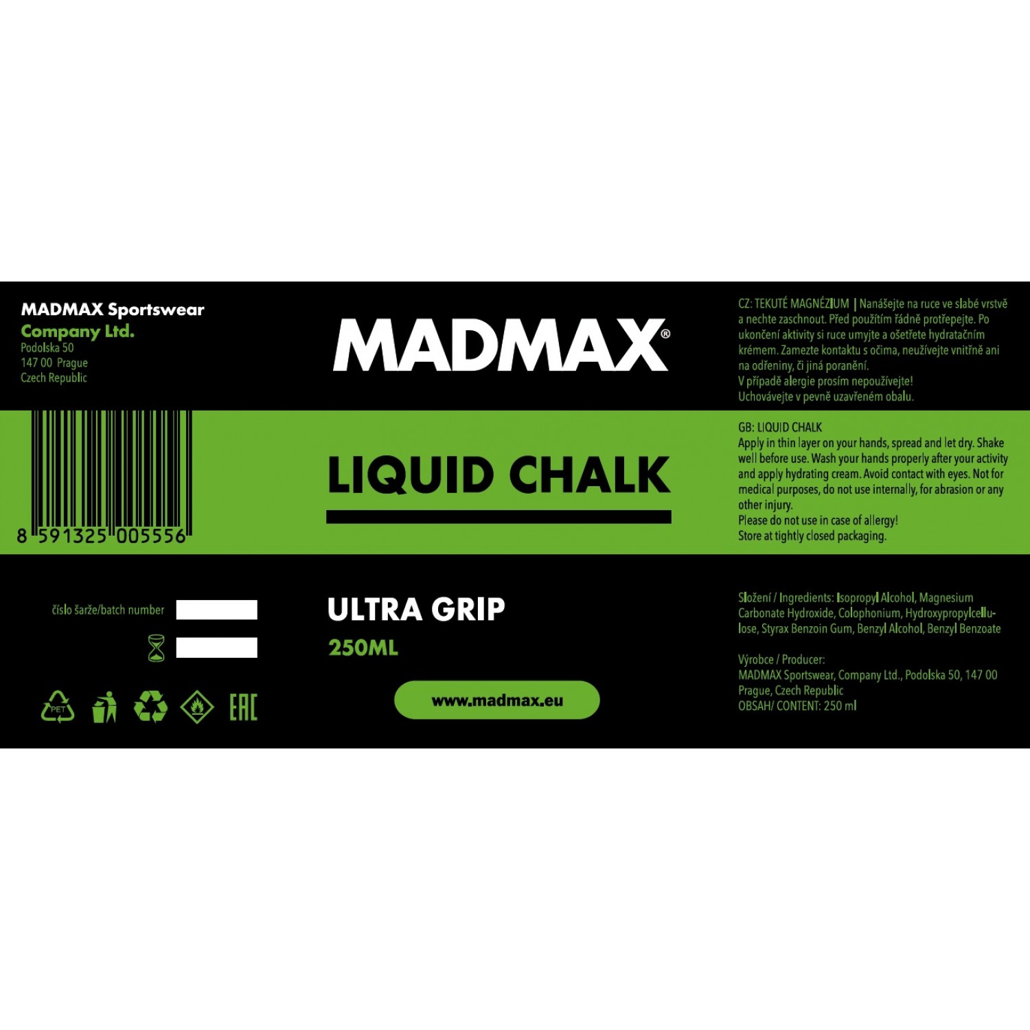 MadMax Liquid Chalk 250ml