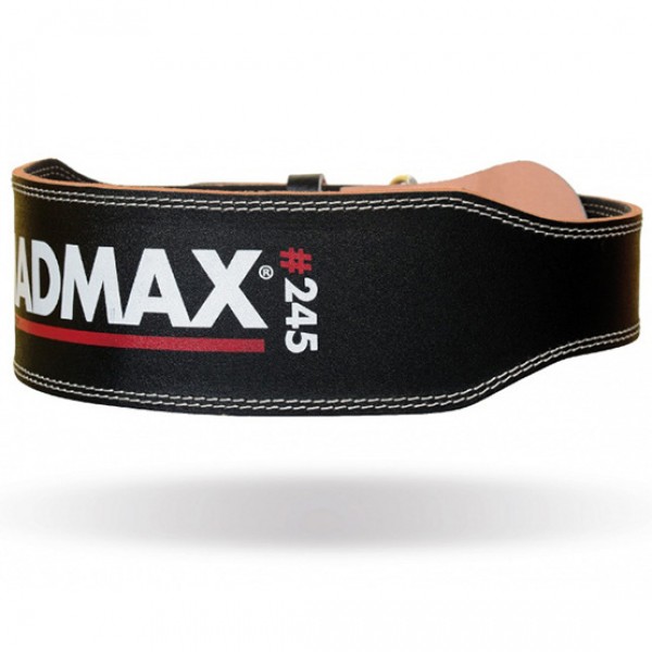 MadMax Full Leather Belt (Βlack)