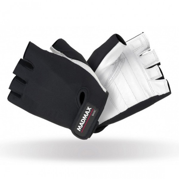 MadMax Gloves Basic (White/Black)