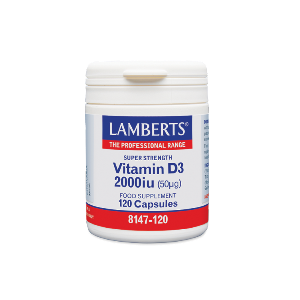 Lamberts Vitamin D3 2000iu (120caps)
