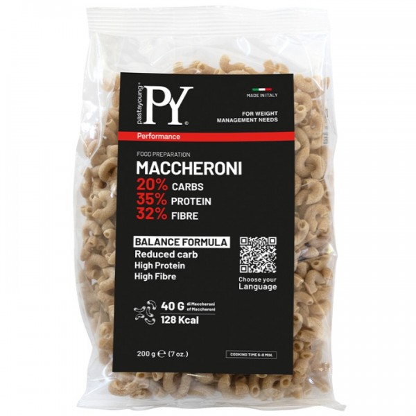 PastaYoung Balance (35% Protein) Maccheroni - Κοραλλάκι (200g)