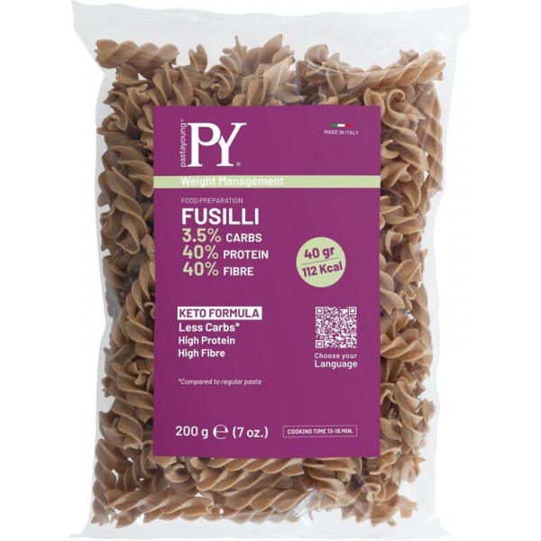 PastaYoung Keto (40% Protein) Fusilli - Βίδες (200g)