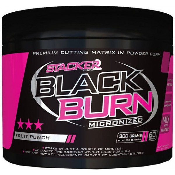 Stacker2 Black Burn Micronized (300g)
